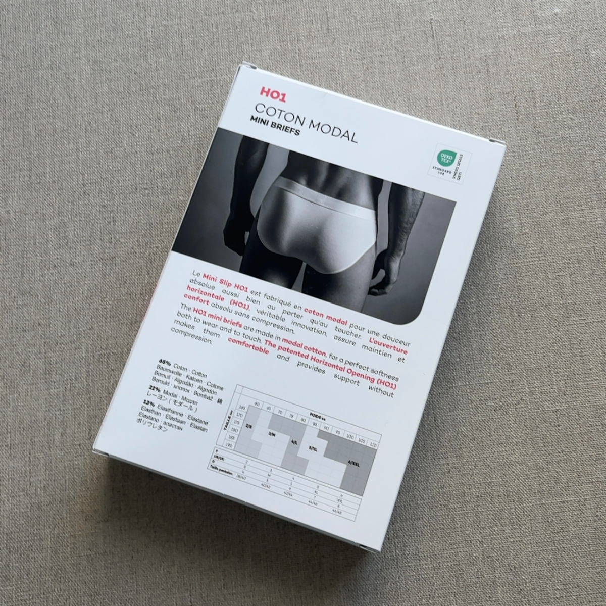 HO1 Coton modal mini briefs