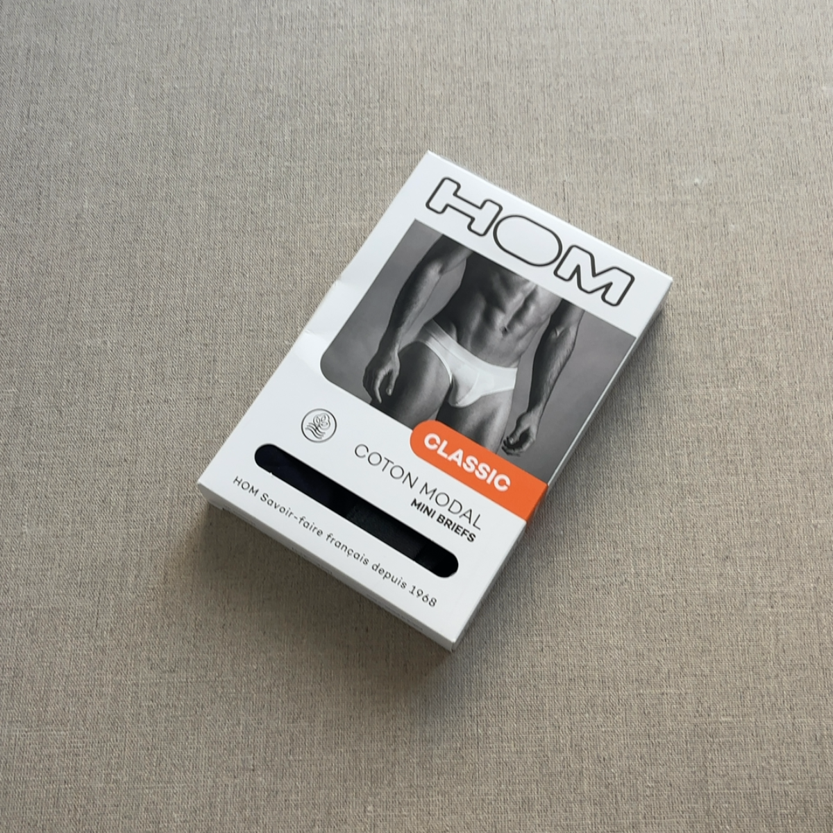 Classic Black Coton Modal Mini Briefs