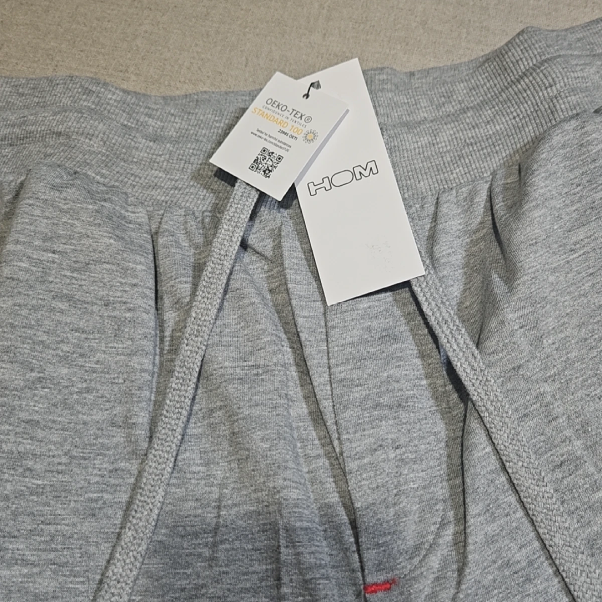 Sweat short coton HOM Sport Lounge (Gris)