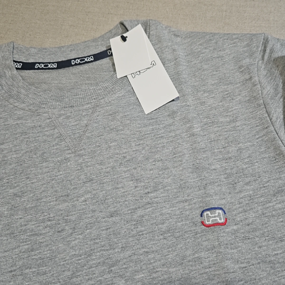 Sweatshirt col rond Sport Lounge (Gris)