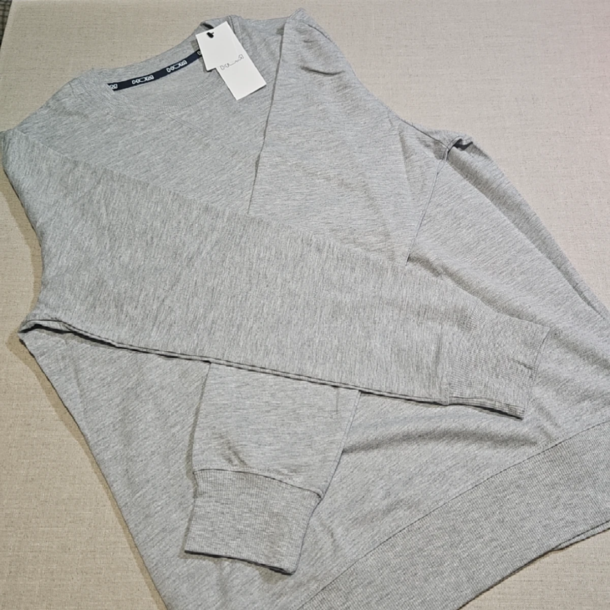 Sweatshirt col rond Sport Lounge (Gris)