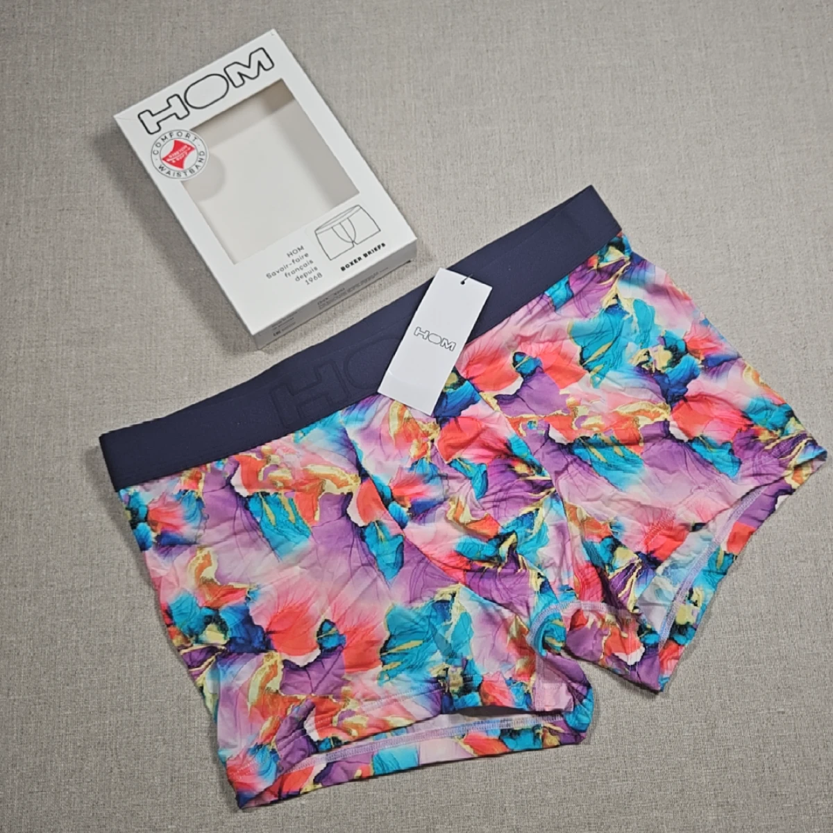 Aquaflowers multico print
