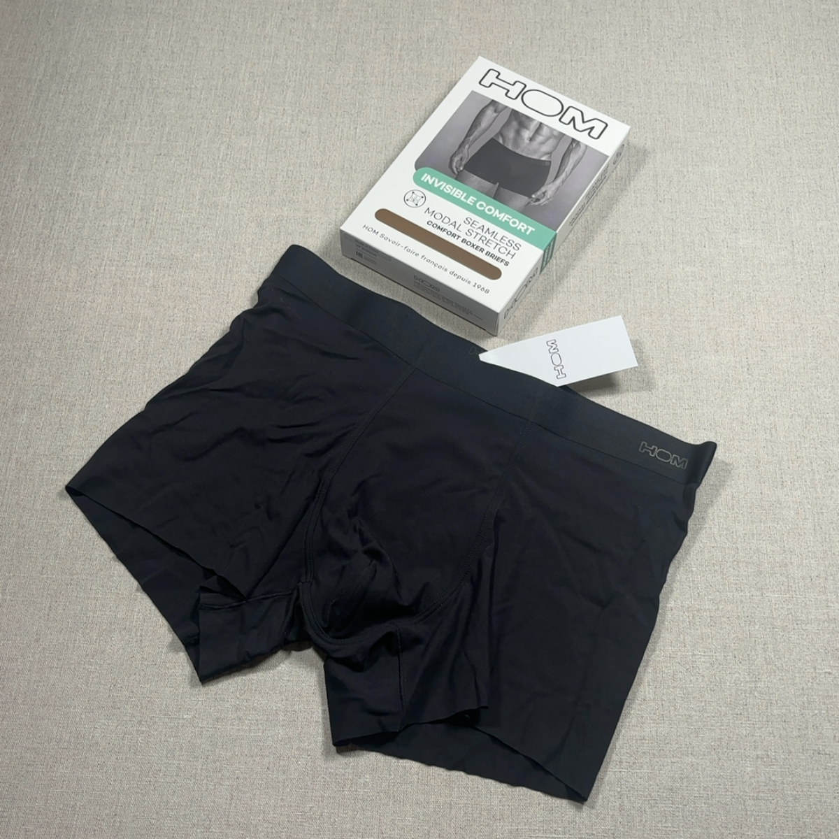 Modal clean cut black