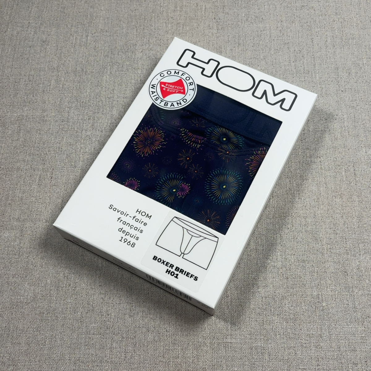 Spectra navy print